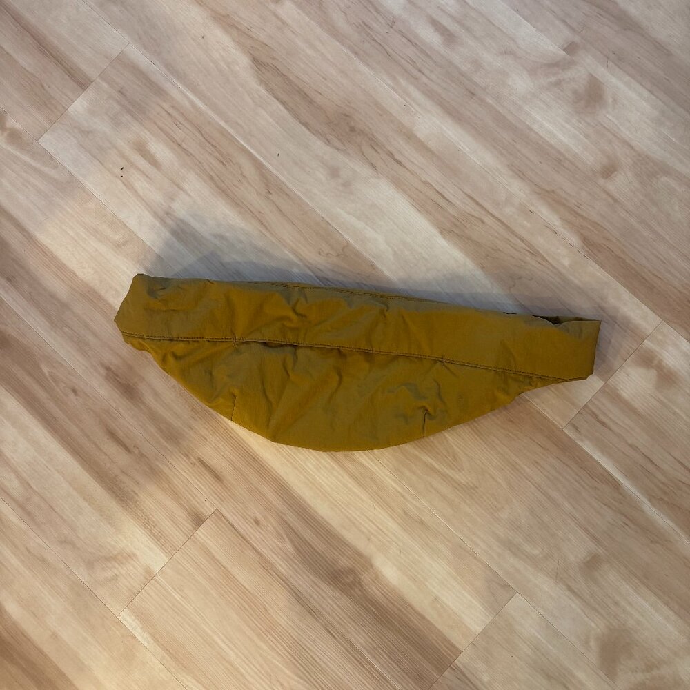 Uniqlo U Yellow Nylon Crossbody Belt Bag